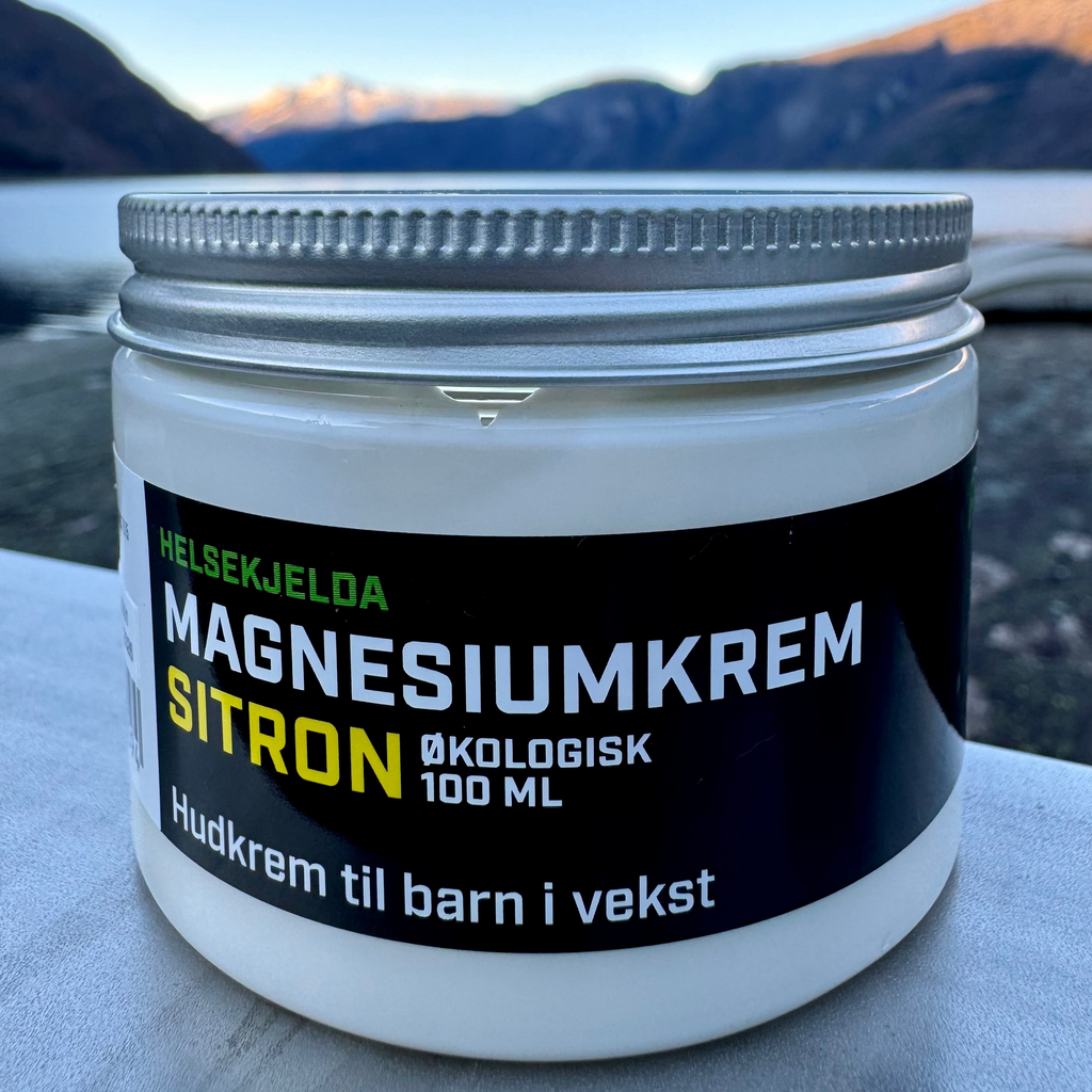 Magnesiumkrem Sitron for veksesmerter