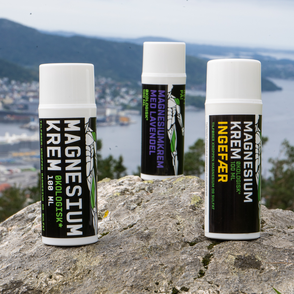 Pakketilbod – 3 stk Magnesiumkrem